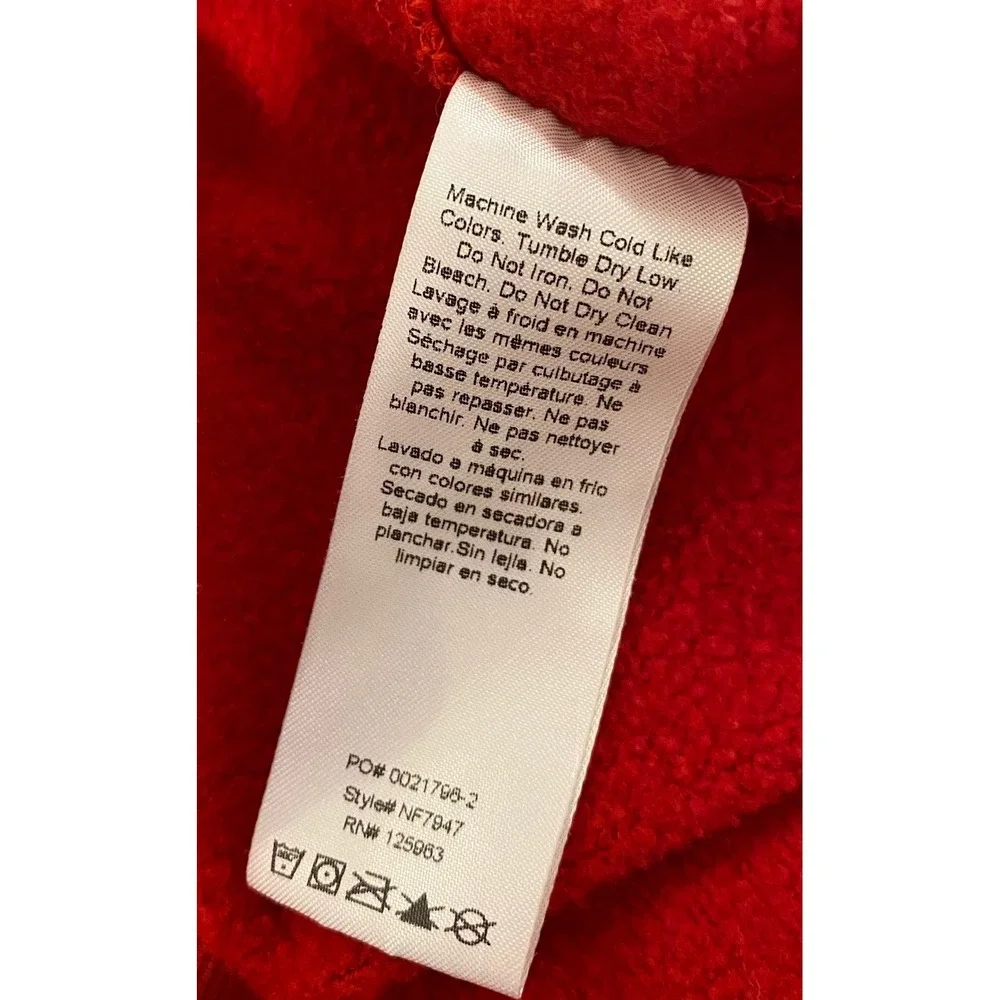Beyond Yoga Luxefleece Oversized Sweatshirt‎ Womens XS Red Loungewear Travel